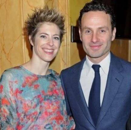 Gael Anderson with her spouse Andrew Lincoln.